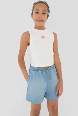 Wehkamp s.Oliver short light blue denim aanbieding