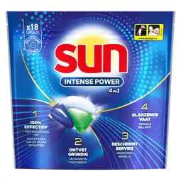 PLUS Sun Intense Power vaatwascapsules aanbieding