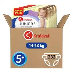 Kruidvat Kruidvat Junior Plus Maat 5+ Luiers Volumedoos aanbieding