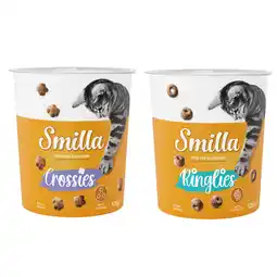 Zooplus Smilla crunchy snacks proefmix 2 x 125 g - Ringlies & Crossies aanbieding
