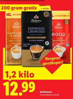 Lidl Bellarom Espresso Cremoso aanbieding