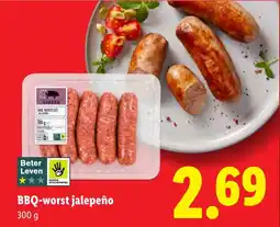Lidl Yarken BBQ-worst jalepeño aanbieding
