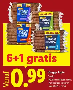 Lidl Vlugge Japie aanbieding