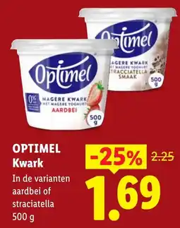 Lidl Optimel Kwark aanbieding