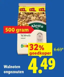 Lidl Alesto Walnoten aanbieding