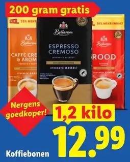 Lidl Koffiebonen aanbieding