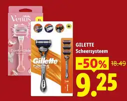 Lidl Gillette Scheersysteem aanbieding