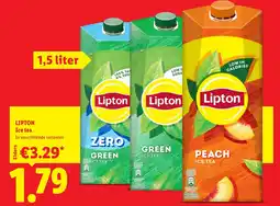 Lidl Lipton ice tea aanbieding