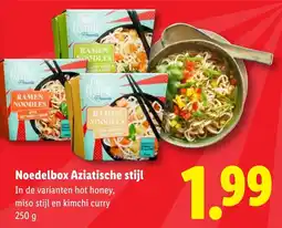 Lidl Noedelbox Aziatische stijl aanbieding