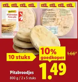Lidl Pitabroodjes aanbieding