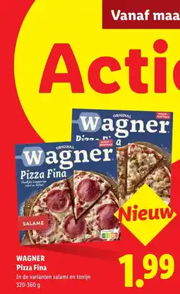 Lidl Wagner Pizza Fina aanbieding