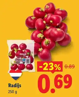 Lidl Radijs aanbieding