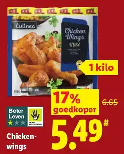 Lidl Chicken-wings aanbieding