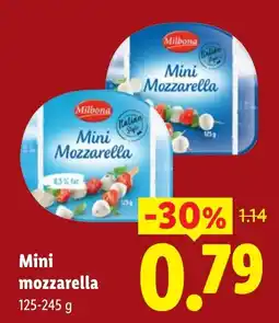 Lidl Mini Mozzarella aanbieding