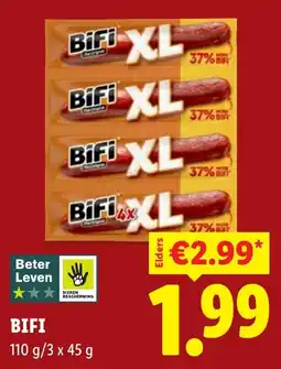 Lidl Bifi aanbieding