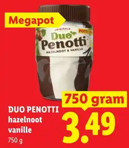 Lidl Duo Penotti aanbieding