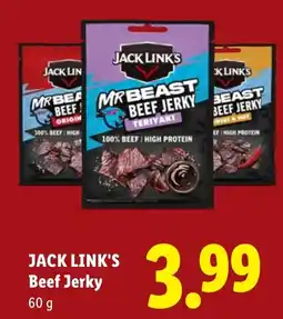 Lidl Jack Link's Beef Jerky aanbieding