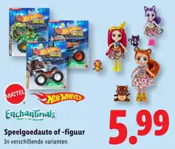 Lidl Hot Wheels Speelgoedauto of -figuur aanbieding