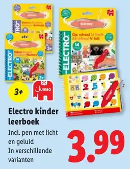 Lidl Electro kinder leerboek aanbieding