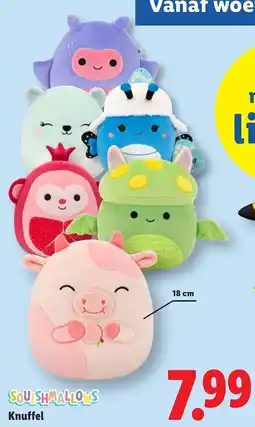 Lidl Squishmallows Knuffel aanbieding