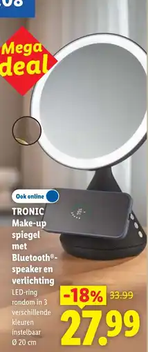 Lidl Tronic Make-up spiegel aanbieding