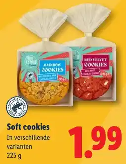 Lidl Soft cookies aanbieding