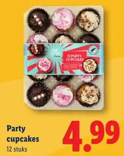 Lidl Party cupcakes aanbieding
