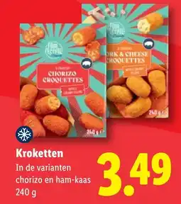 Lidl Kroketten aanbieding