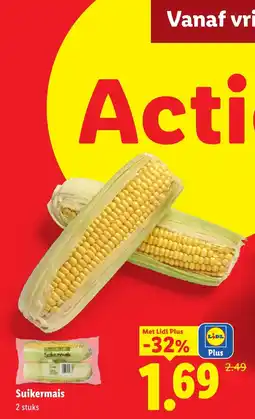Lidl Suikermais aanbieding