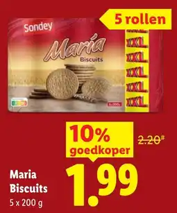 Lidl Maria Biscuits aanbieding