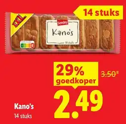 Lidl Kano's aanbieding