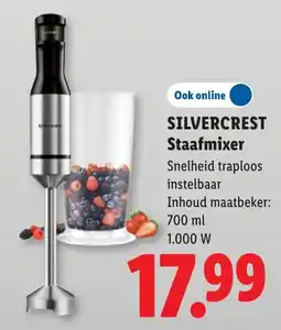 Lidl Silvercrest Staafmixer aanbieding
