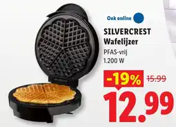 Lidl Silvercrest Wafelijzer aanbieding