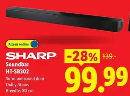 Lidl Sharp Soundbar aanbieding