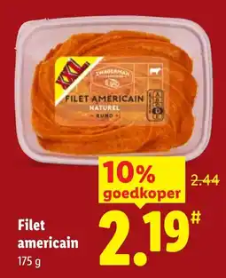 Lidl Filet americain aanbieding