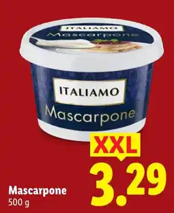 Lidl Italiamo Mascarpone aanbieding