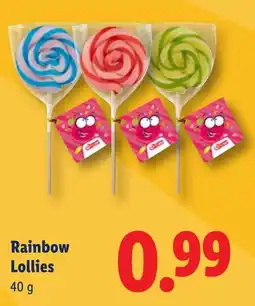 Lidl Rainbow Lollies aanbieding