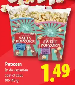 Lidl Popcorn aanbieding