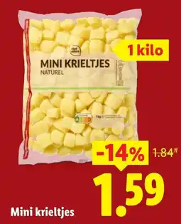 Lidl Mini krieltjes aanbieding