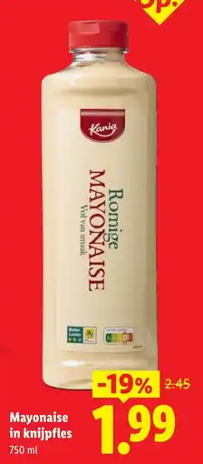 Lidl Kania Mayonaise aanbieding