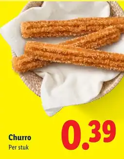 Lidl Churro aanbieding