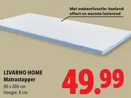 Lidl Livarno Home Matrastopper aanbieding