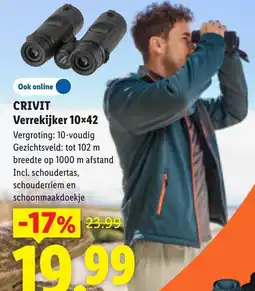 Lidl Crivit Verrekijker aanbieding