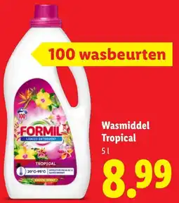 Lidl Formil Wasmiddel aanbieding