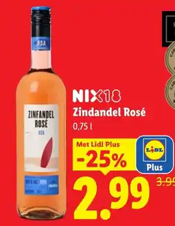 Lidl Nix18 Zindandel Rosé aanbieding