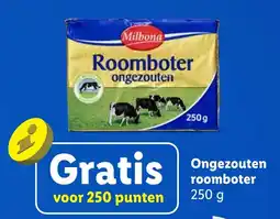 Lidl Ongezouten Roomboter aanbieding