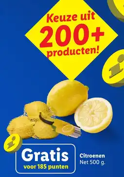 Lidl Citroenen aanbieding