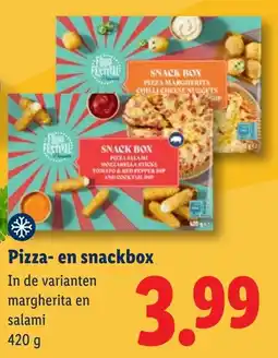 Lidl Pizza- en snackbox aanbieding