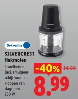 Lidl Silvercrest Hakmolen aanbieding