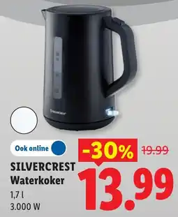 Lidl Silvercrest Waterkoker aanbieding